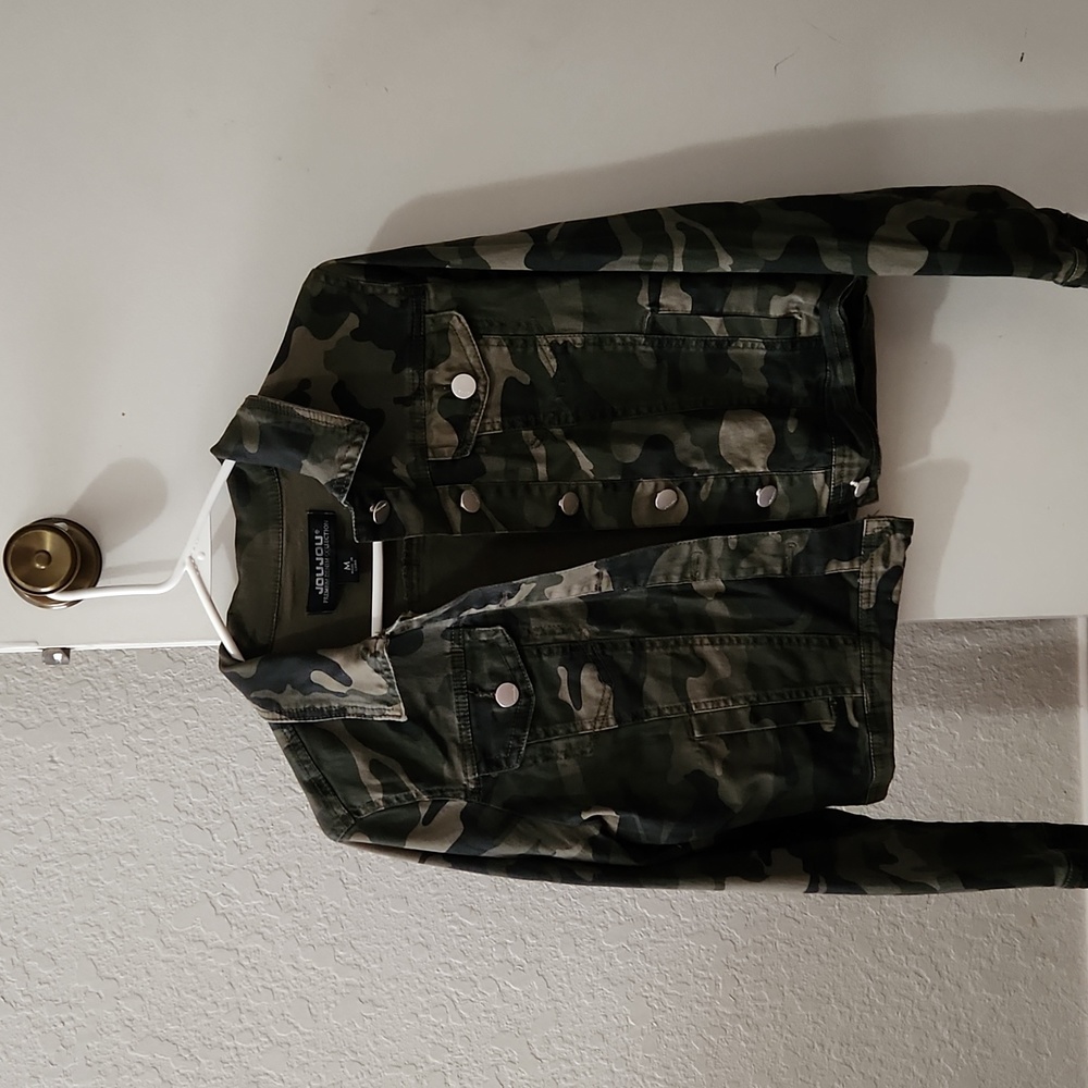 Denim Camo Jacket